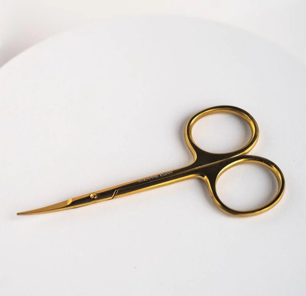 Gold Brow Scissors by Suzanne Egan