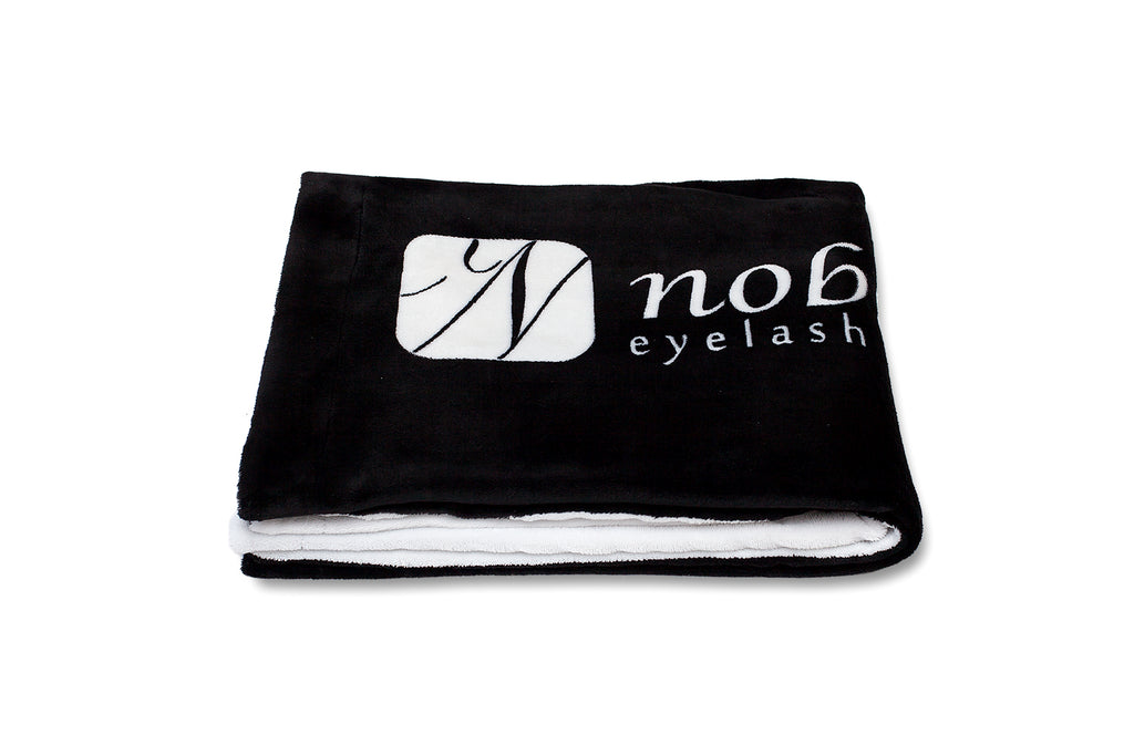 Double-sided Blankets with the Noble Lashes logoDouble-sided Blankets with the Noble Lashes logo Double-sided Blankets with the Noble Lashes logo